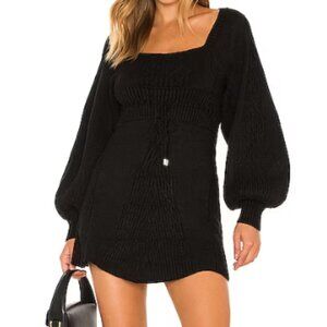 Free People - Emmaline Mini Dress in Black - Size Small - Never Worn